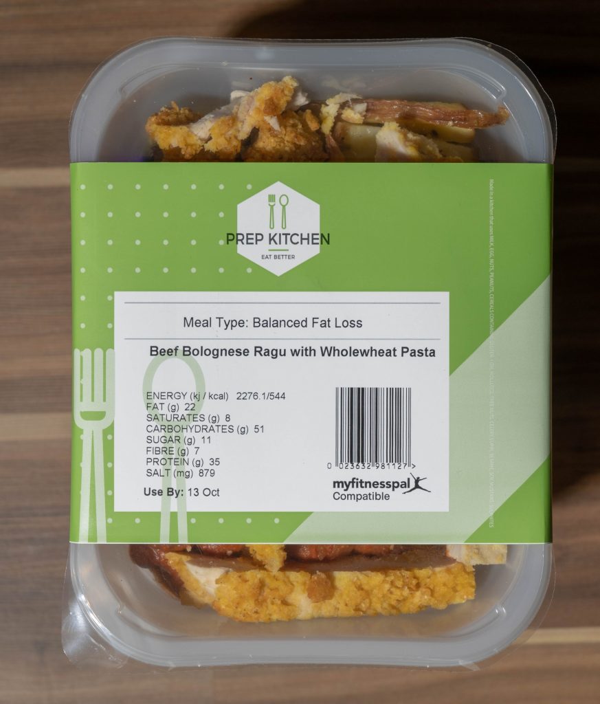 ready meal packaging