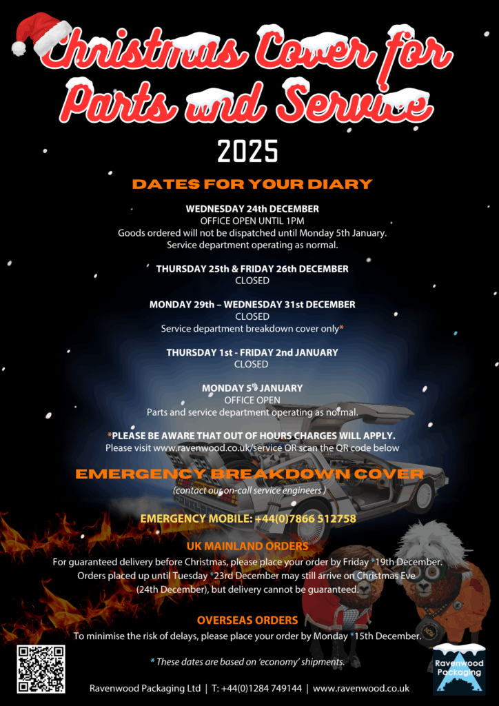 Christmas Cover for Parts and Service 2025