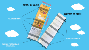 What is a linerless label?